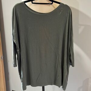 Olive Green Women's Top